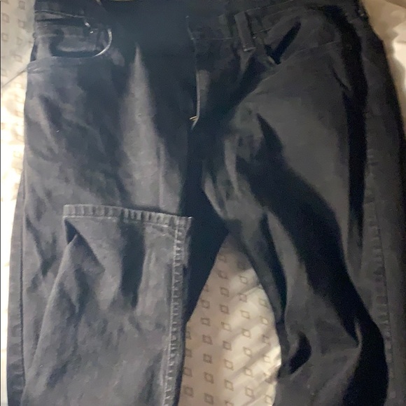 Levi's Other - Worn 5x Levi 512 skinny black jeans 36x 32